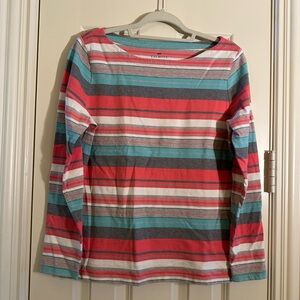 Talbots Multicolor Striped Sweater